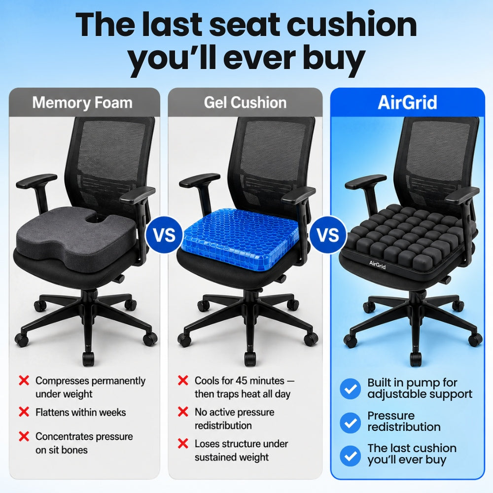 AirGrid Premium Seat Cushion